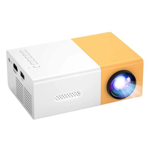 Mini projecteur YG300 Pro LED pris en charge 1080P Full HD Portable Beamer Audio HDMI USB Video Projector
