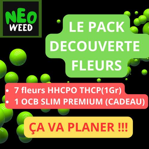 Pack Découverte 7 Fleurs Premium Hhcpo Et Thcp + Cadeau ----- 7grs 