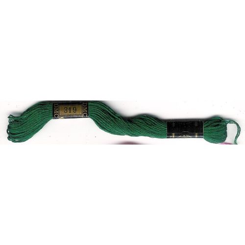 8 M Mouliné Spécial 6 Brins Dmc 25, Coloris 319