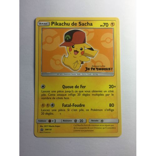 Pikachu De Sacha Sm110