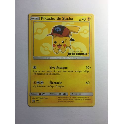 Pikachu De Sacha Sm111