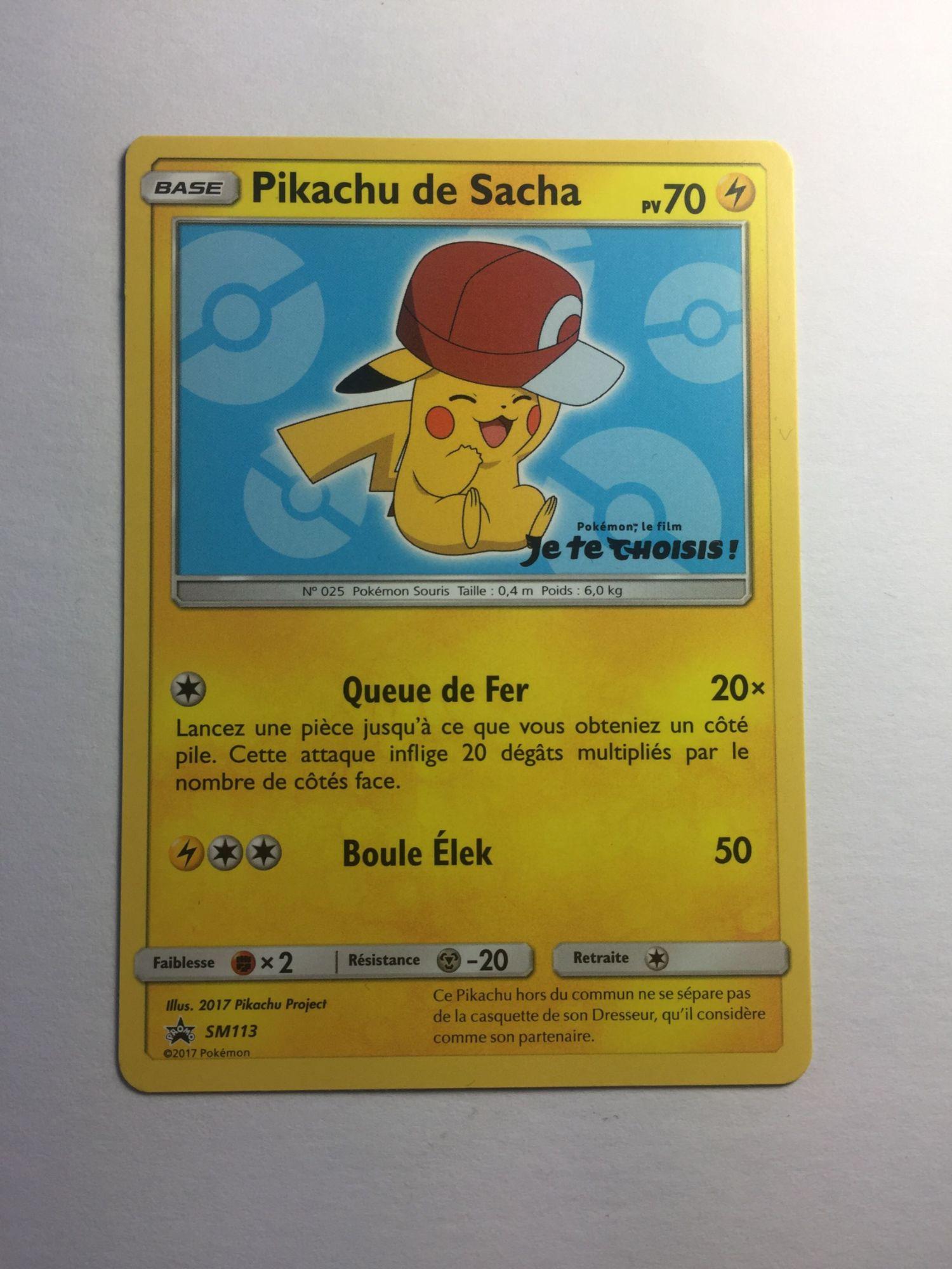 Pokachu De Sacha Sm113 Cartes De Jeux Rakuten