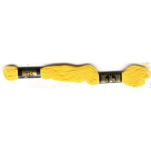 8 M Mouliné Spécial 6 Brins Dmc 25, Coloris 726