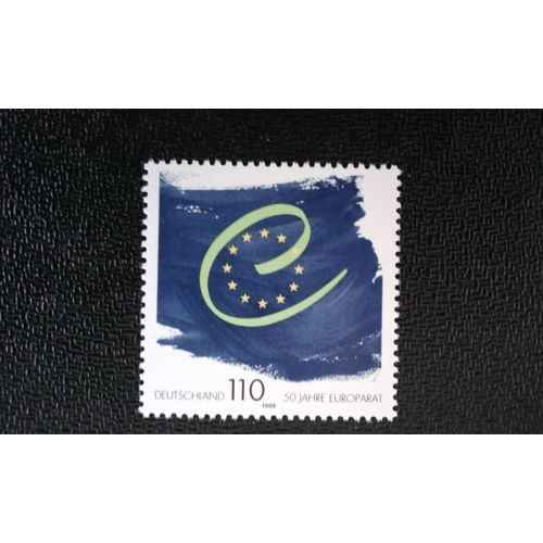 Timbre Allemagne (Rfa) Yt 1880 Conseil De L'europe, 50ème Anniversaire 1999