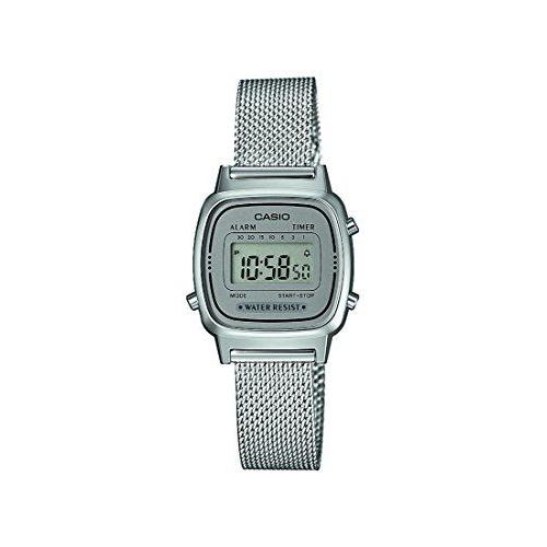 Montre Casio La670wem-7ef Argent Résine Unisex