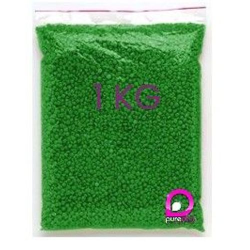 1kg Perles De Cire À Épiler Pelable Verte, Épilation Sans Bande - 1kg De Pastilles De Cire, Purewax By Purenail 
