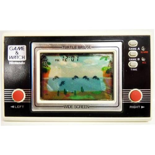 Nintendo Game & Watch, 1982 Wide Screen Turtle Bridge