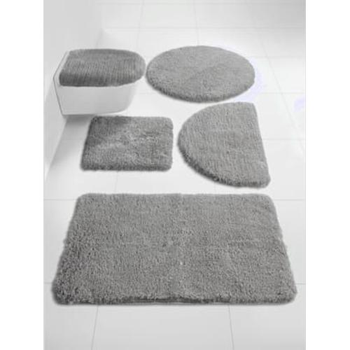 Tapis De Bain Microfibre Douce - - Gris