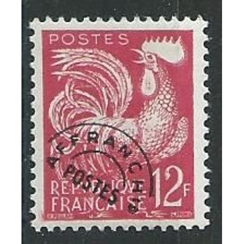Coq Gaulois Préoblitéré N°111 Neuf Sans Trace De Charnière.