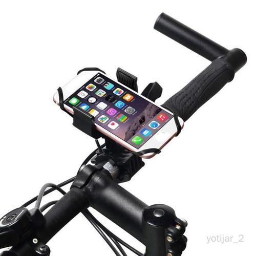 3xsupport Universel De Guidon De Vélo Moto Pour Téléphone Noir