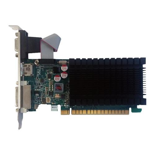 Manli GeForce GT 710 - Carte graphique - GF GT 710 - 2 Go DDR3 - PCIe 2.0 x16 - DVI, HDMI, VGA