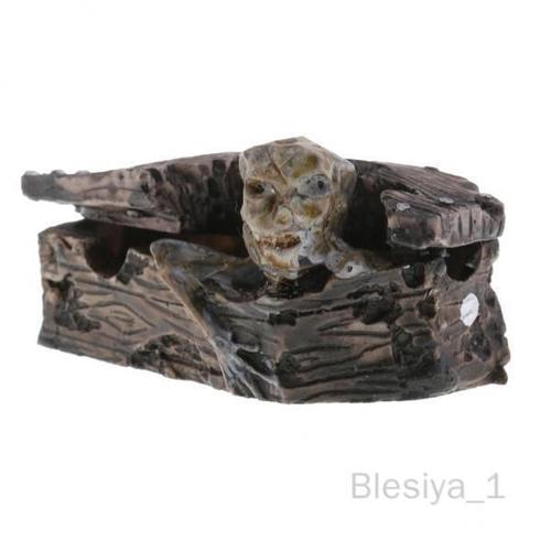 Blesiya Figurine De Cercueil Miniature De Zombie En Résine, 2 Pièces, Accessoires De Table De Sable Artisanaux Pour Jeu De Sable
