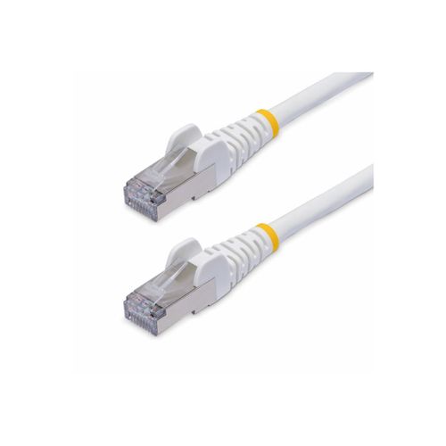 StarTech.com Câble Ethernet CAT8 Blanc de 3m, Snagless, 25G/40G, S/FTP - Cordon de raccordement - RJ-45 (M) pour RJ-45 (M) - 3 m - 5.6 mm - S/FTP - CAT 5/5e/6/6a/8 - IEEE 802.3bt/IEEE 802.3ba -...