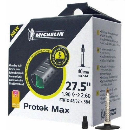 Chambre 27.5 48/62x584 1.90-2.70 V/Presta 40mm B4 Protek Max Michelin