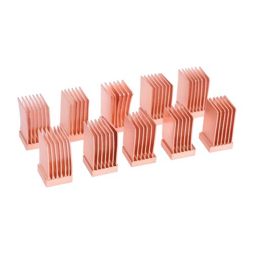 Alphacool GPU RAM Copper Heatsinks 6,5x6,5mm - 10 Stk.