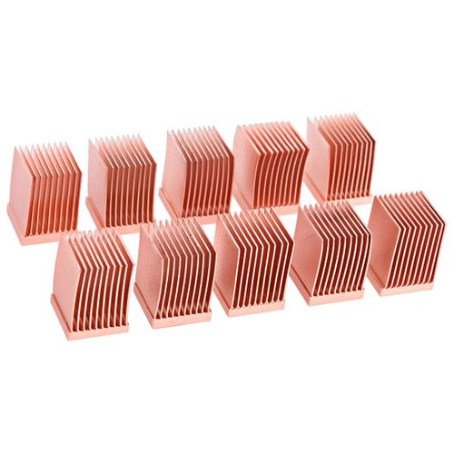 Alphacool GPU RAM Copper Heatsinks 10x10mm - 10 Stk.