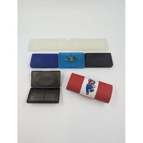 Lot D'accessoire Officiel Nintendo Ds Boitier De Protection Pour Cartouche