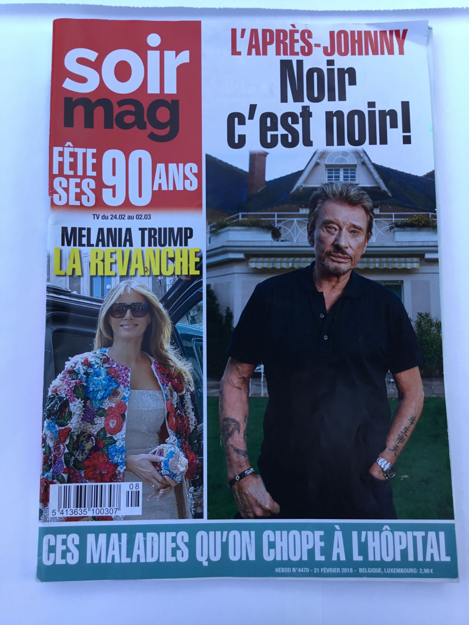 Soirmag 4470 Johnny Hallyday Dany Boon Lou 50cent Vline Buggy Claude François Sylvie Vartan