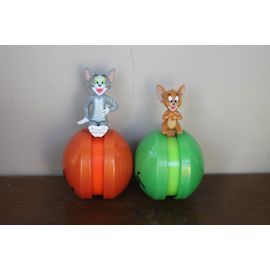Tom Et Jerry Lot De 2 Roues Culbutos