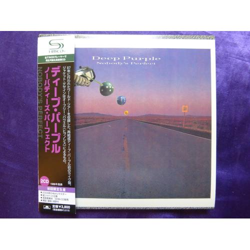Deep Purple Nobody's Perfect 2 Cd Shm Live Import Japon Mini Lp Sleeve