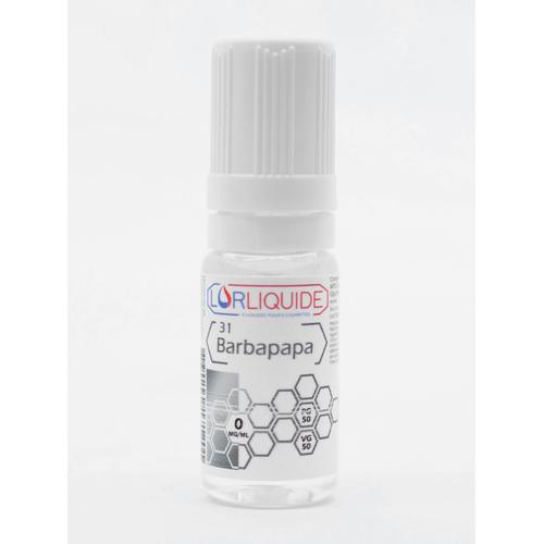 E-liquide 0mg 10ml LorLiquide - Barbapapa