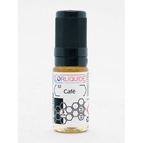 E-liquide 3mg 10ml LorLiquide - Café