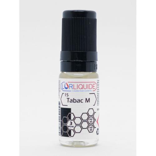 E-liquide 3mg 10ml LorLiquide - Tabac M