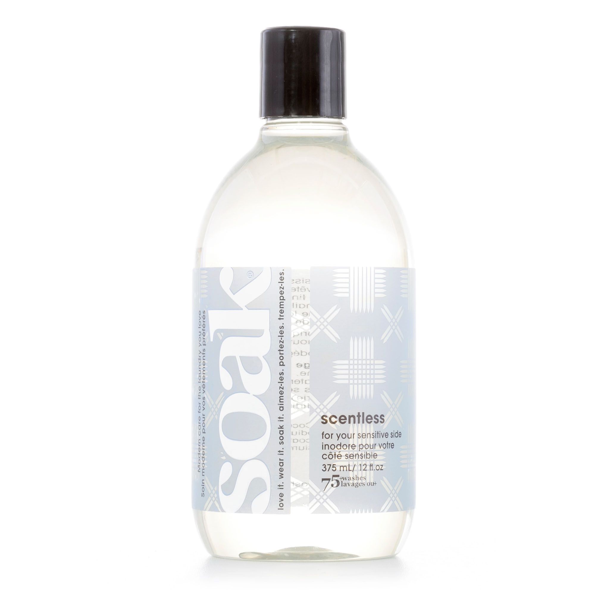 Soak - Lessive Pour Linge Délicat, Modern Laundry Care, Respect De L'environnement Scentless 375 Ml 