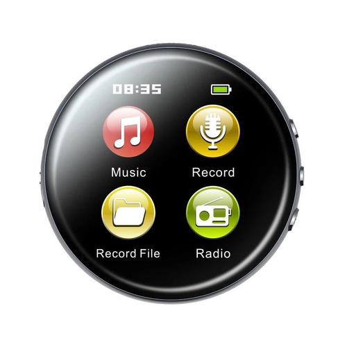 Mini enregistreur de poche Hifi MP3, baladeur de musique, minuterie intelligente, réveil, prise en charge FM, casque E-book, multilingue