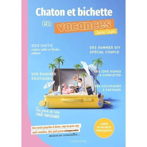 Chaton Et Bichette En Vacances Spécial Couple - Cahier De Vacances Pour Adultes