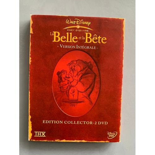 Dvd La Belle Et La Bête De Disney Coffret Collector 