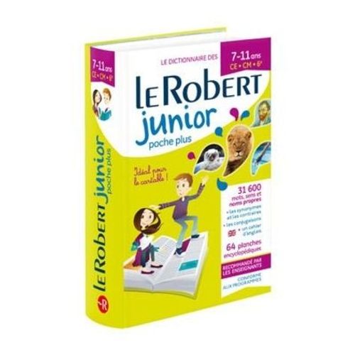 Le Robert Junior Poche Plus - Ce-Cm-6e