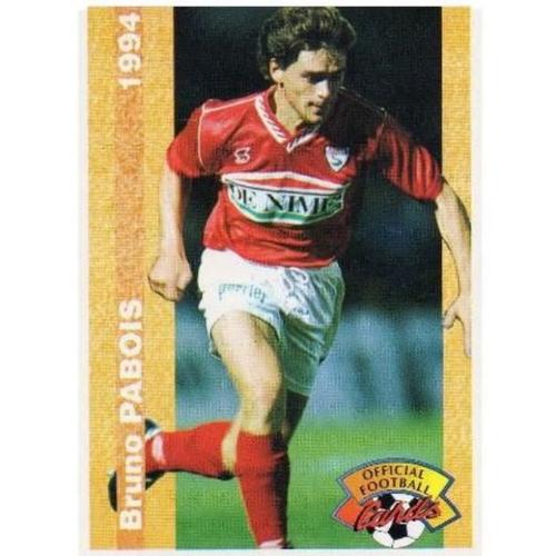 177 Bruno Pabois - Nimes - Panini Official Football Cards 1994