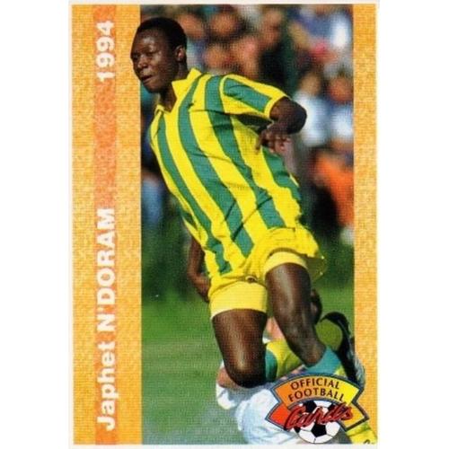 175 Japhet N'doram - Fc Nantes - Panini Official Football Cards 1994