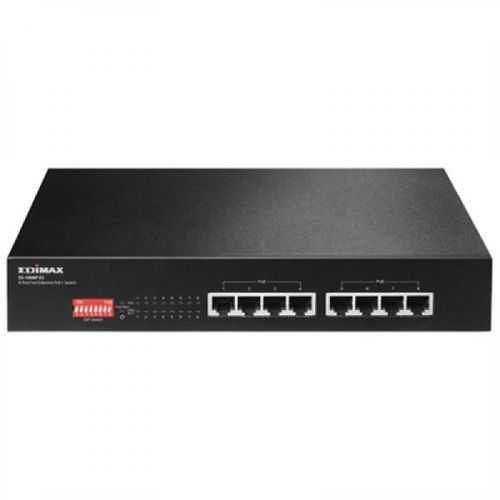 Edimax ES-1008P - V2 - commutateur - 8 x 10/100 (PoE+) - de bureau - PoE+ (130 W)