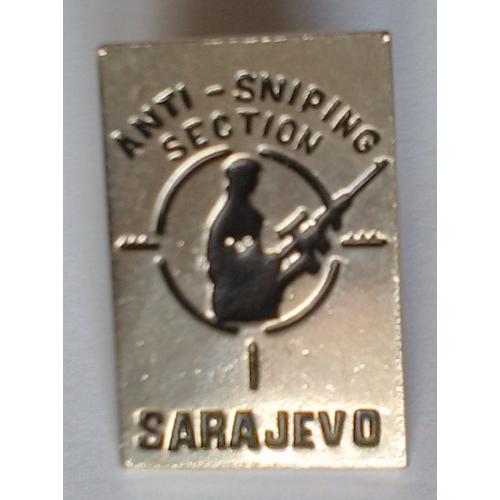 Pins Anti Sniping Section Sarajevo