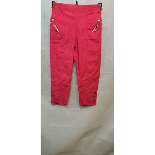 Pantacourt Fushia Femme Jst Formy Paris Taille 42