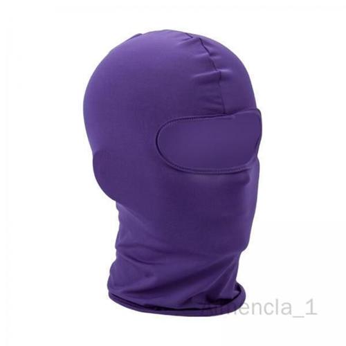 Almencla 3 Pare-Soleil Cache-Cou Écharpe Vélo Balaclava Foulard Bandana Mauve