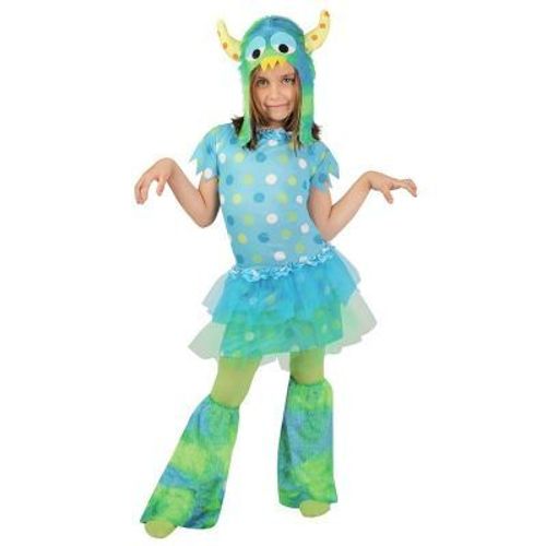 Deguisement Petit Monstre Vert Fille