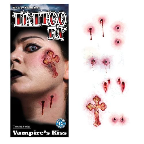 Planche Tatouages Baiser Du Vampire