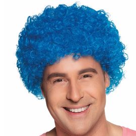 Perruque Pop Bleu