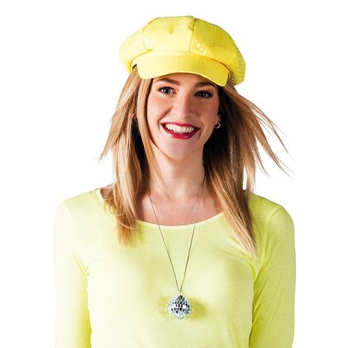Collier Avec Boule Disco