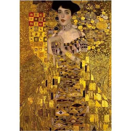 Puzzle 1000 Pièces Klimt Gustav - Adele Bloch-Bauer I (Détail)