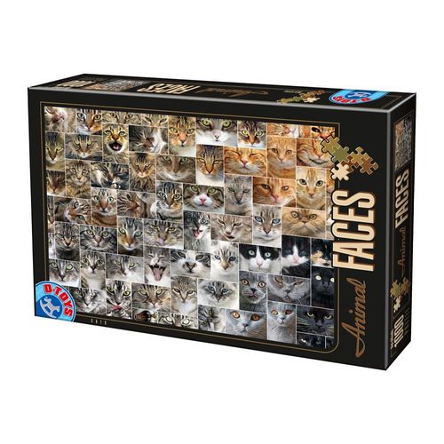 Puzzle 1000 Pièces Collage - Chats