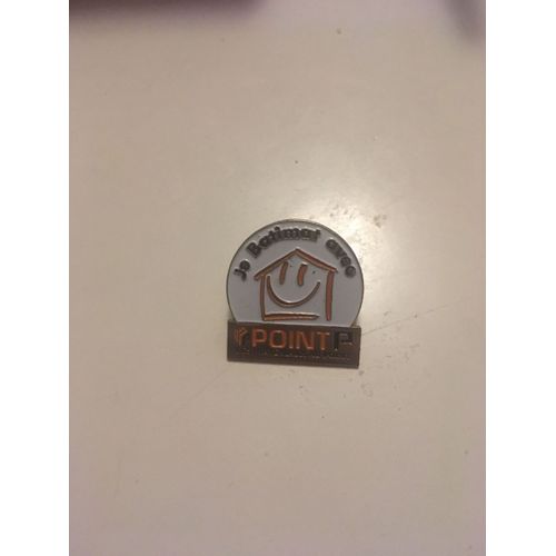 Pin’S Je Batimat Avec Point P