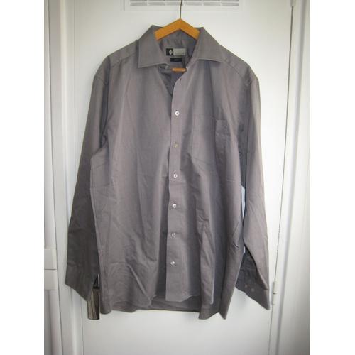 Chemise Pour Homme Marron Manches Longues