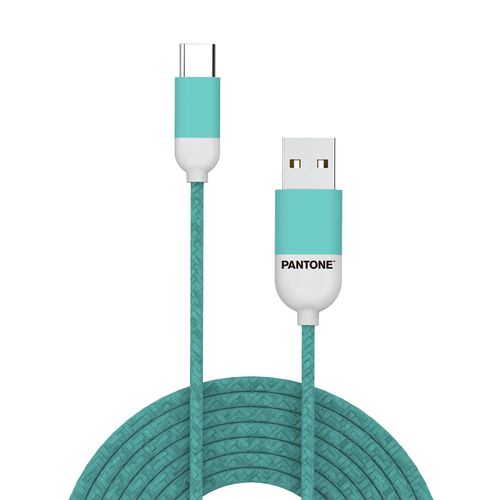 Celly PT-TC001-5L câble USB 1,5 m USB 2.0 USB A USB C Cyan