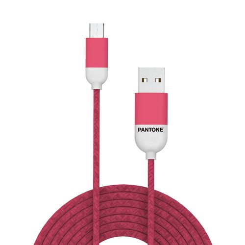 Celly PT-MC001-5P câble USB 1,5 m USB 2.0 Micro-USB A USB A Rose