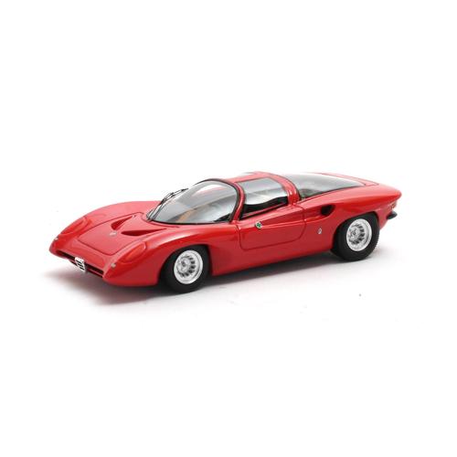 Alfa Romeo 33 -2 Coupé Special Pininfarina Rouge 1969 1/43 Matrix