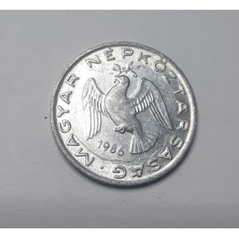10 Fillers (Forints) Hongrie La Colombe De La Paix, Entourée De L'inscription Magyar 1986 Hu_19